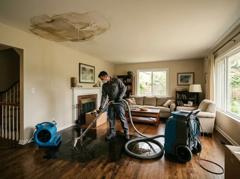 attic-pipe-burst-ceiling-drip-008 — frequently asked questions, Water Damage Restoration & Carpet Care in Superior, AZ